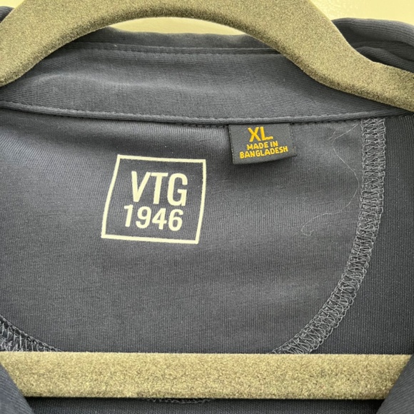 VTG 1946 Navy Blue Polo Shirt - Mens XL - Picture 3 of 5